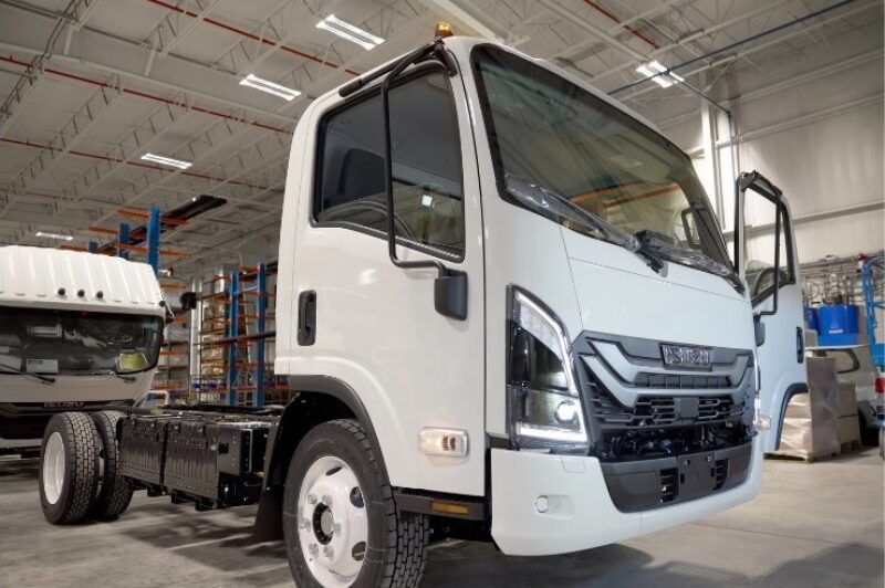 Lancement de la production des Isuzu NRR électriques article image