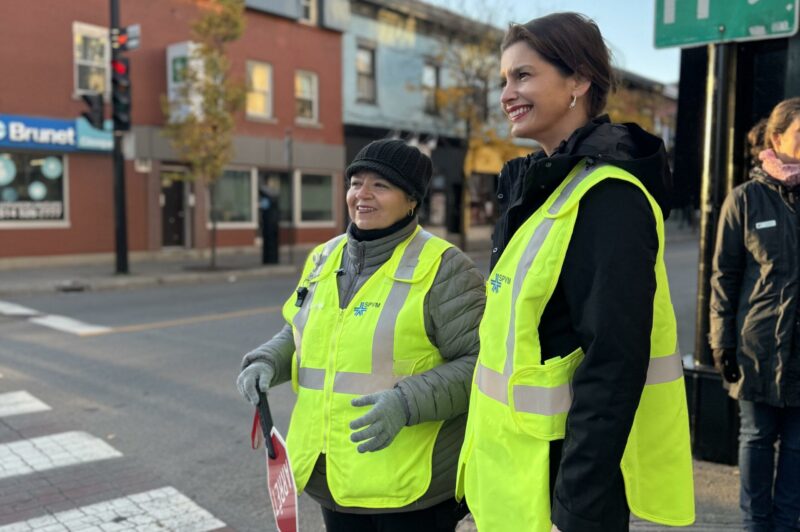 La ministre Guilbault sur le terrain à Montréal pour promouvoir la sécurité routière article image