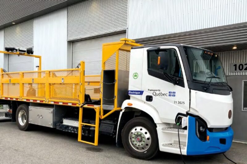 Le ministère des Transports poursuit l’électrification de son parc de véhicules lourds et son virage vert article image