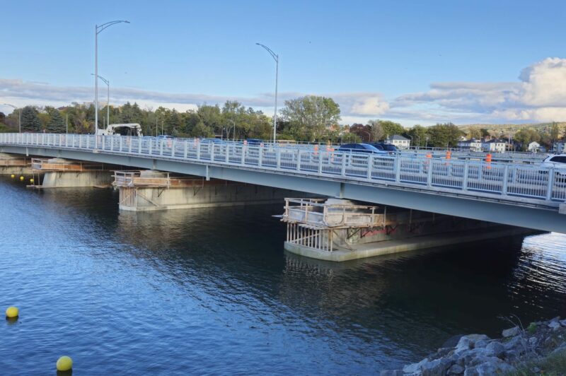 À Rimouski sur la 132, la réfection du pont le plus achalandé à l’est de Québec est terminée article image