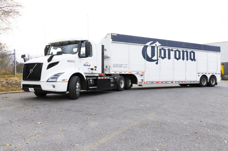 La Brasserie Labatt investit 5,47 millions $ dans l’électrification de sa flotte article image