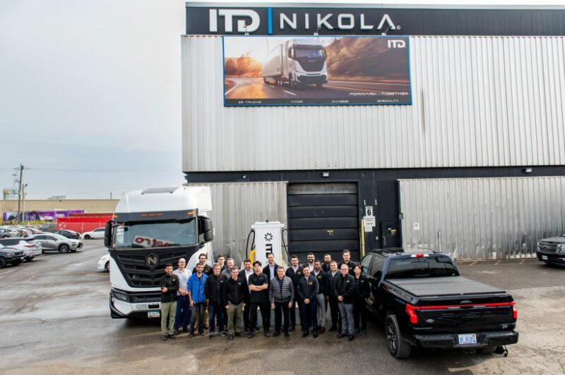 ITD installe un chargeur haut de gamme A400 ABB E-mobility article image