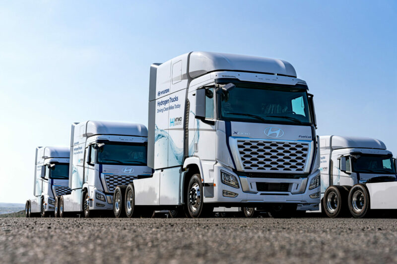 Hyundai déploie 21 camions électriques à hydrogène pour les opérations logistiques d’une de ses usines aux États-Unis article image