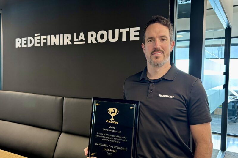 Maska PacLease remporte le PacLease Gold Standards of Excellence Award article image