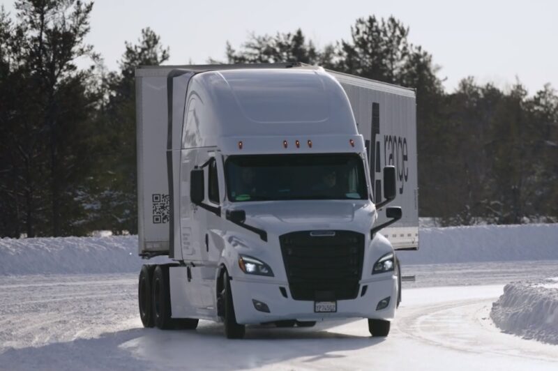 La performance et la stabilité des remorques électriques Range testées en conditions  hivernales article image
