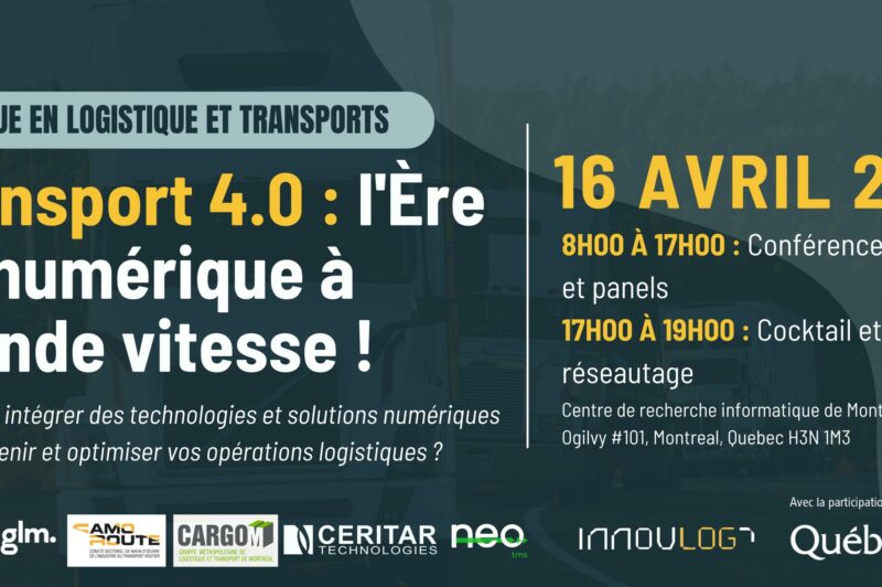 InnovLOG présente son Colloque en logistique et transport la semaine prochaine article image