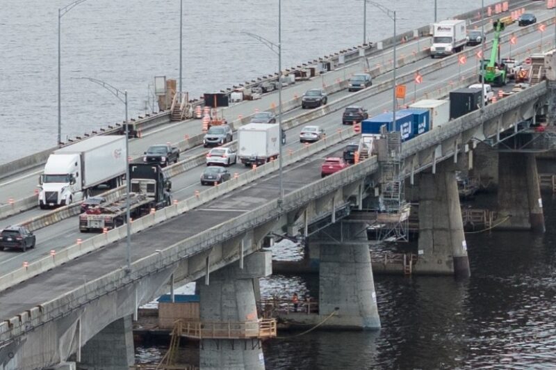 Quatrième voie sur le pont de l'Île-aux-Tourtes prévue le 28 avril article image