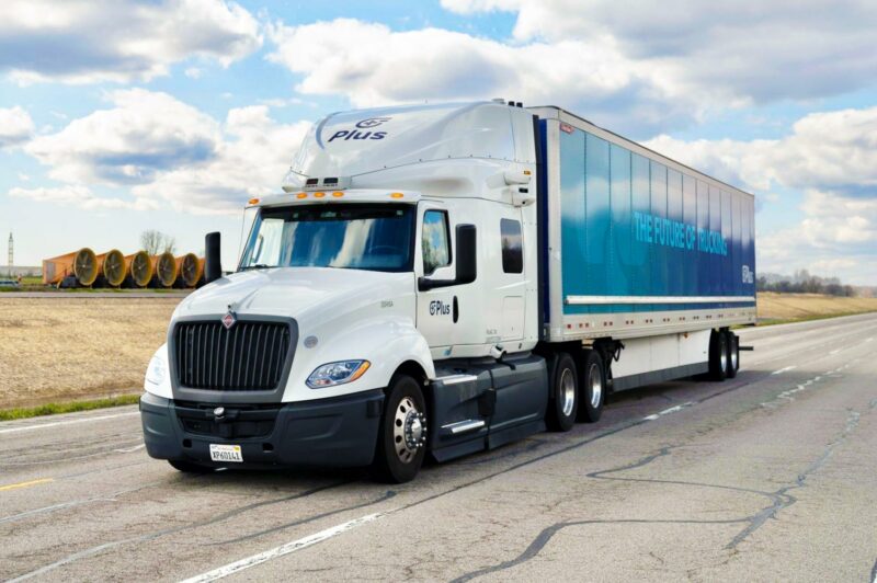 Plus achève les essais de camions autonomes sans conducteur article image