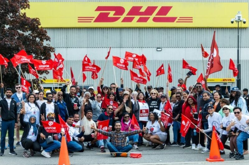 Conflit de travail chez DHL Express : le transporteur suspend ses activités au Canada article image