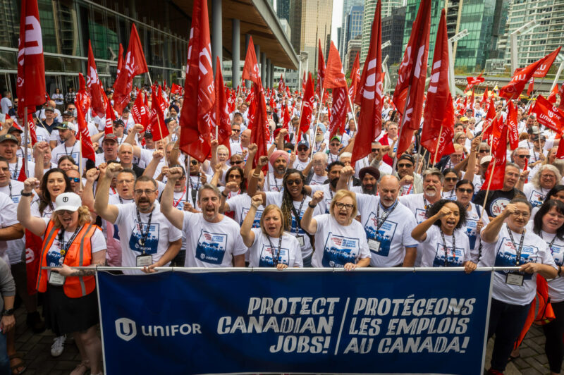 Unifor se mobilise pour protéger les emplois au Canada et lutter pour une économie durable article image
