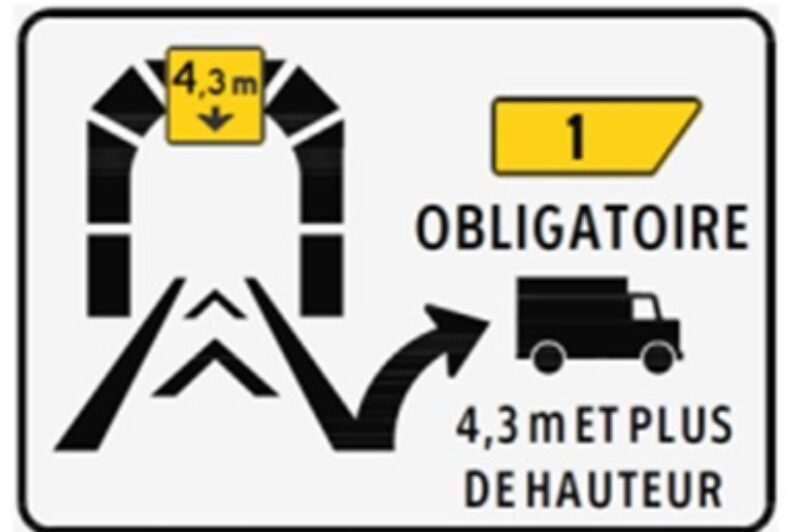 Système de détection des camions trop hauts pour éviter les incidents au tunnel La Fontaine article image