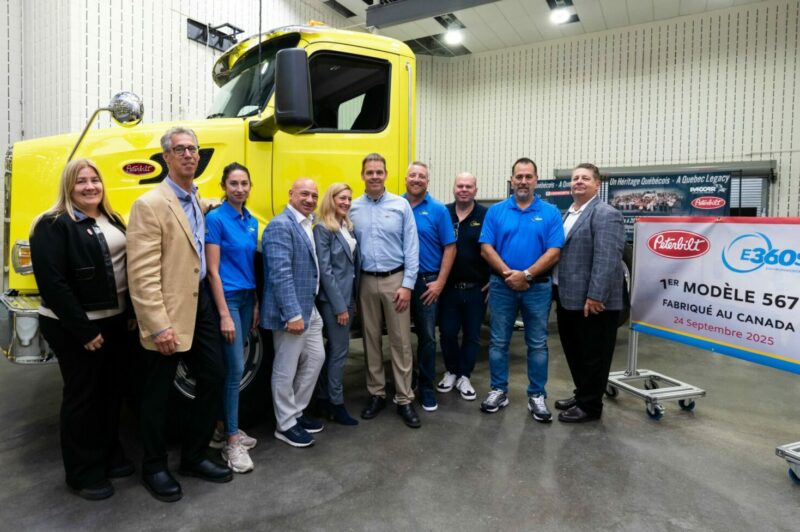 Peterbilt fabrique désormais des camions de classe 8 au Québec pour le marché canadien article image