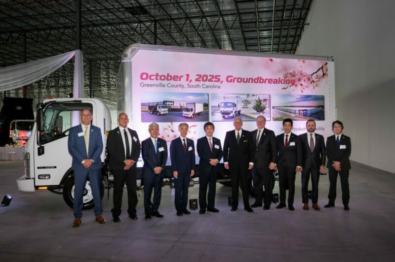 Isuzu lance la construction d'une usine de camions de 280 millions $ en Caroline du Sud article image