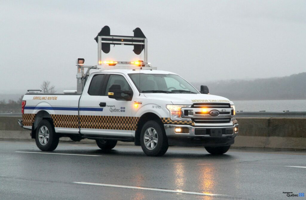 Pick-up du MTMD avec flèche lumineuse