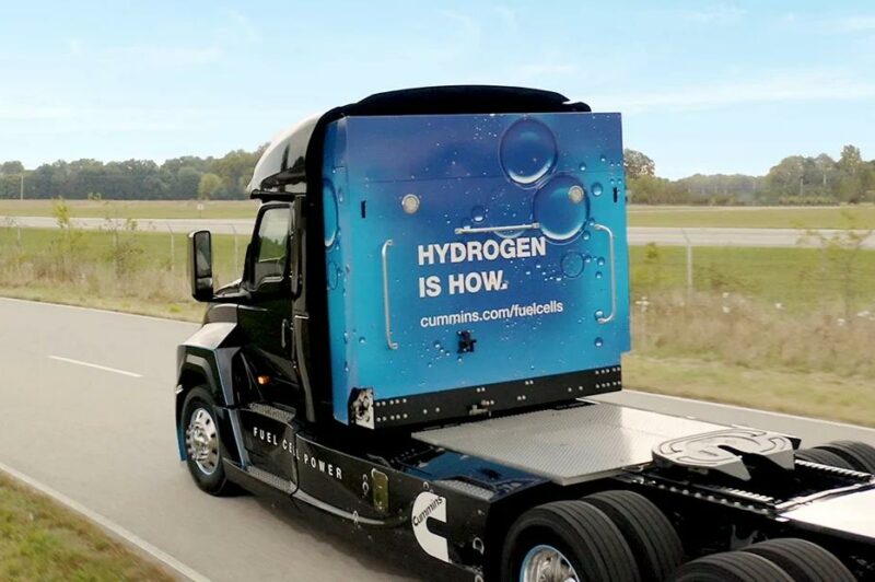 Camion à pile à combustible Cummins