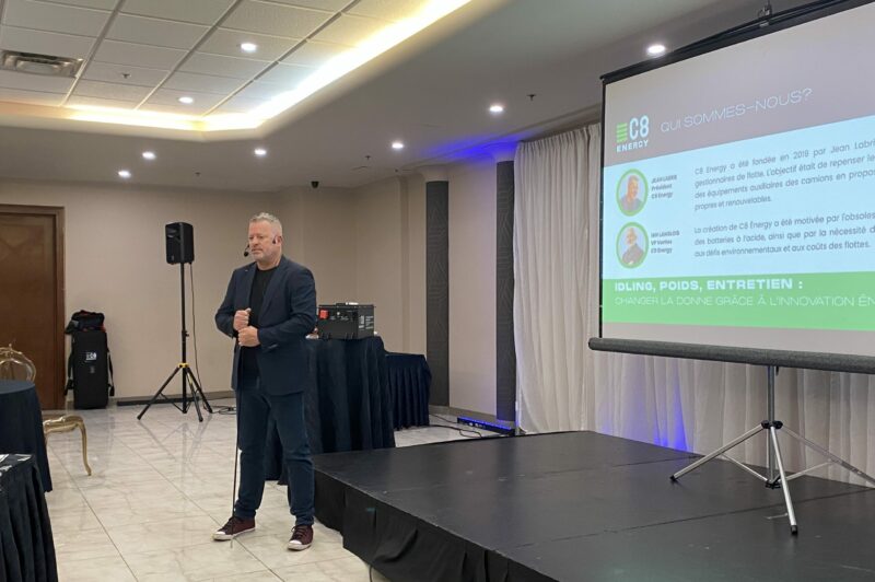 Le duo lithium et supercondensateur de C8 Energy au séminaire du CTCQ article image