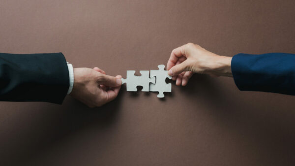 Teamwork and partnership conceptual image alternate text for this image