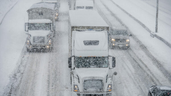 Winter driving alternate text for this image