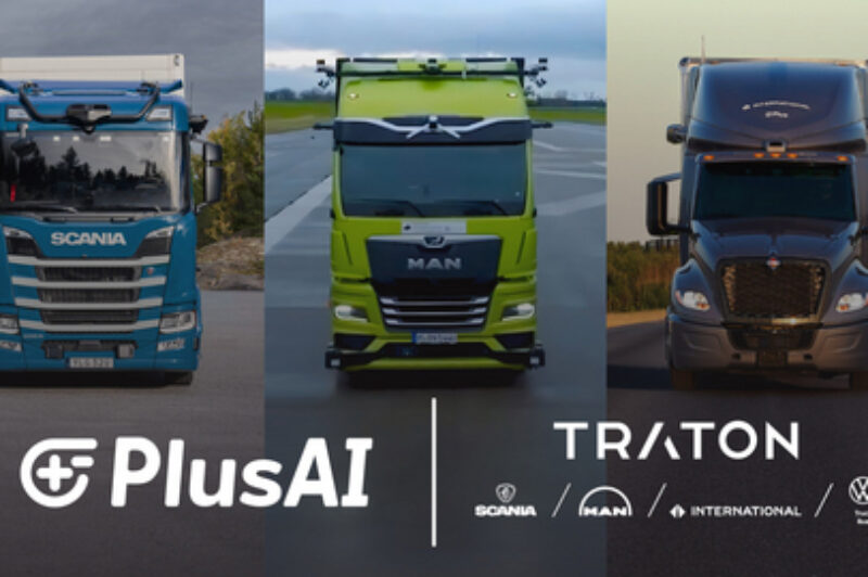 Traton investit jusqu’à 25 M$ dans les camions autonomes avec PlusAI article image