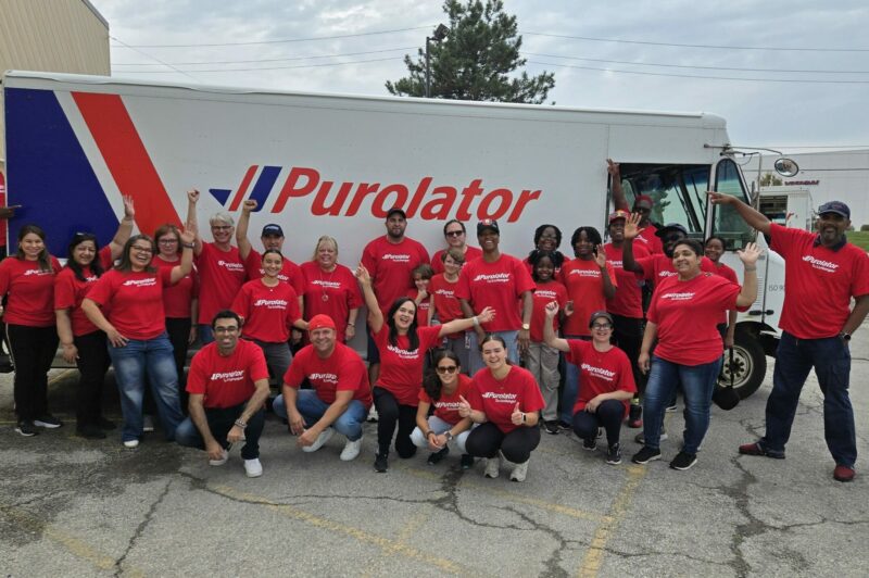 Bilan 2025: Purolator a livré l’équivalent de 2,8 millions de repas à des banques alimentaires article image
