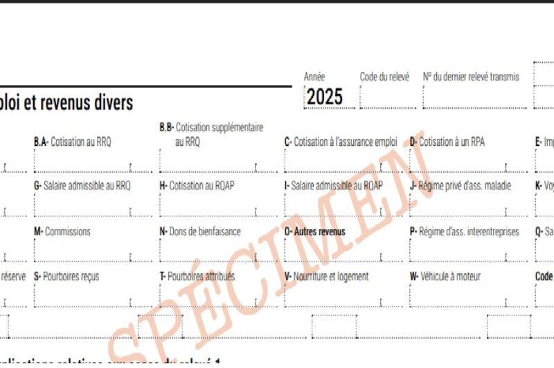 Chauffeurs inc. : production obligatoire du Relevé 1 dès 2025 article image