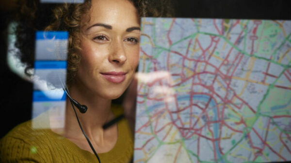 freight dispatcher with digital display alternate text for this image
