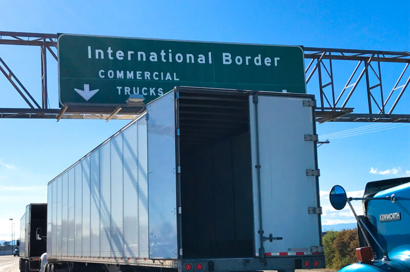 Le fret entre les États-Unis et le Canada a chuté de 13% en novembre, à 53,7 milliards $ article image