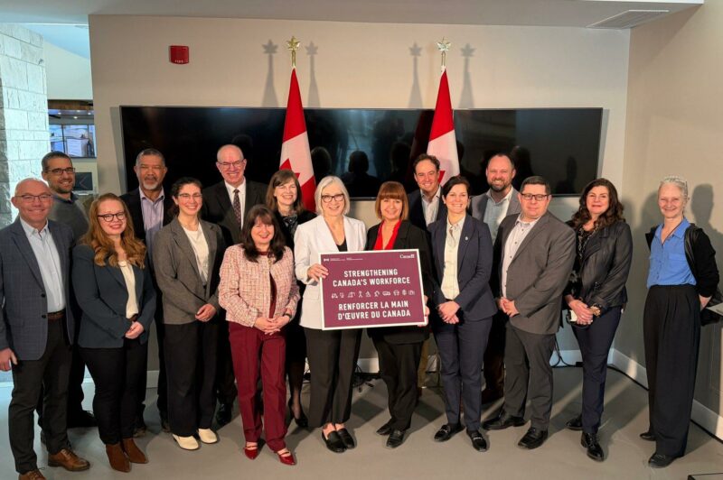 Le gouvernement du Canada annonce d’importants investissements pour renforcer le développement de la main-d’œuvre dans des secteurs clés article image
