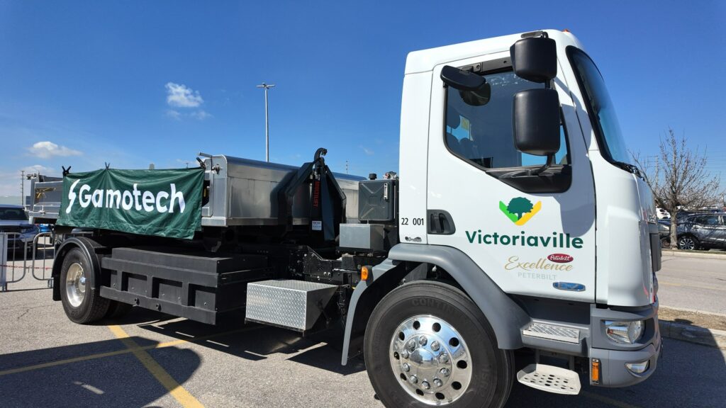 Peterbilt 220EV avec système de carrosseries interchangeables Gamotech