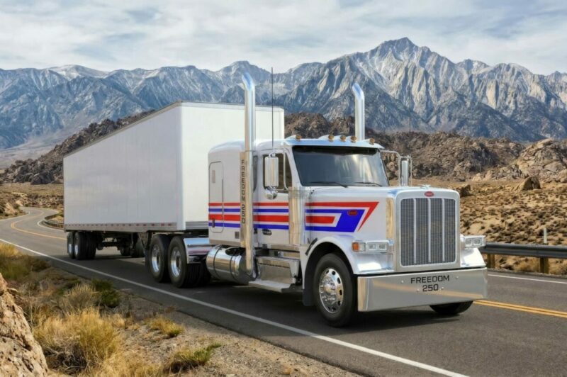 Peterbilt lance une édition spéciale du Modèle 589 pour célébrer les 250 ans des États-Unis article image