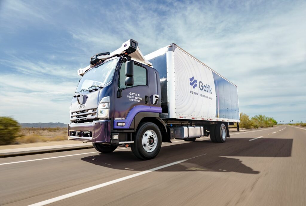 Poids moyen Gatik sur l’autoroute